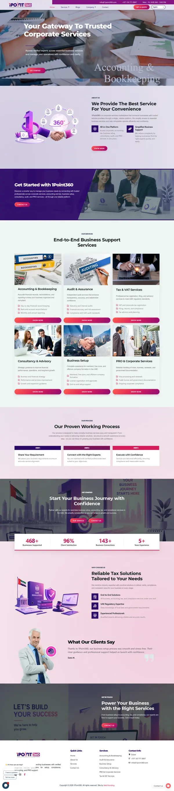 1Point360 Web Design