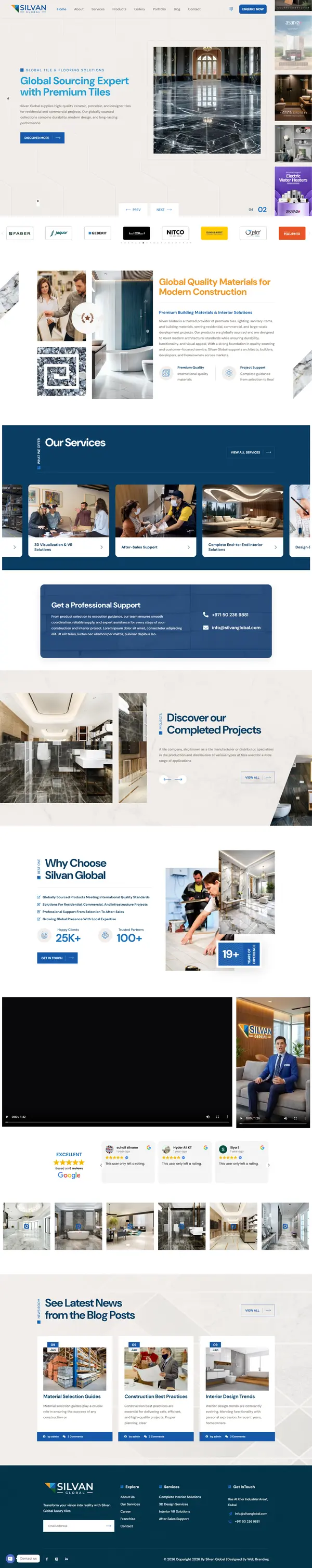 Silvan Global Web Design
